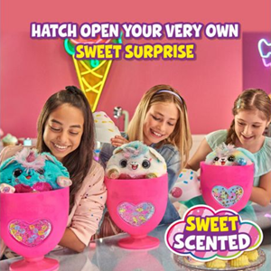 عروسک سخنگوی سورپرایزی رینبوکورنز RainBocoRns سری Sweet Shake با شاخ طلایی